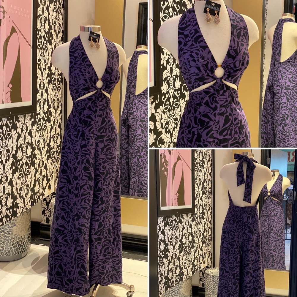 🌺Free People 
Fabulous Boho Print Jumpsuit